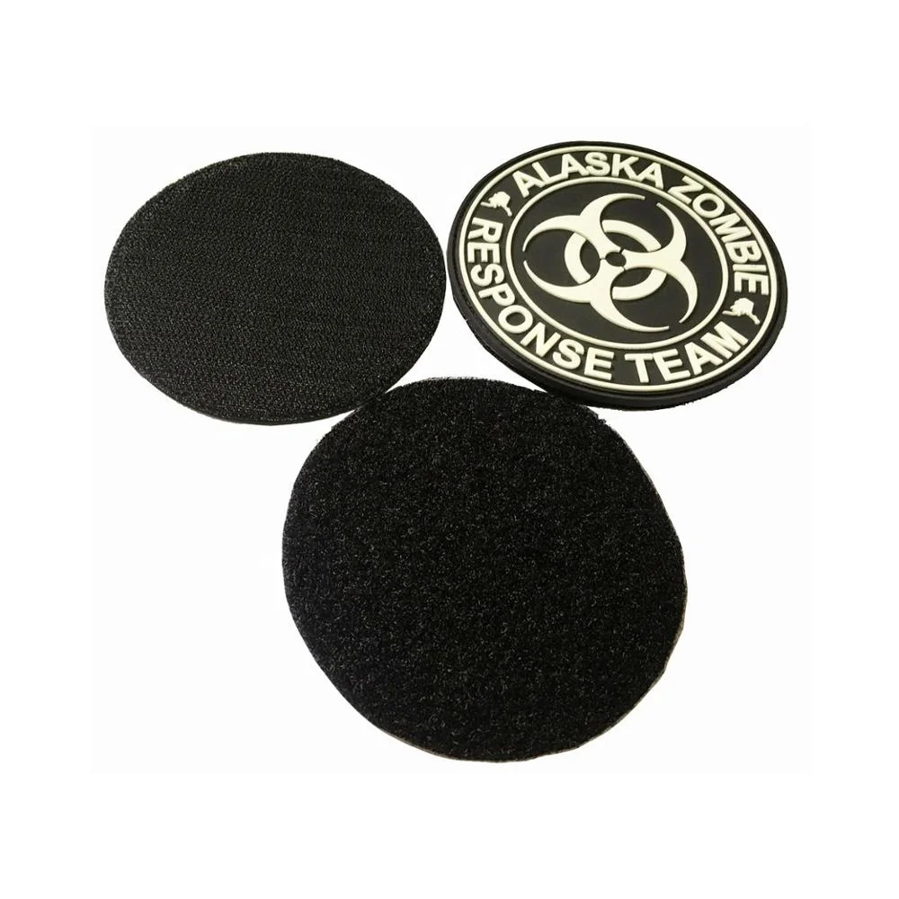 
No MOQ 2D customized PVC Patch soft rubber patch Customized Militally weapon patches 