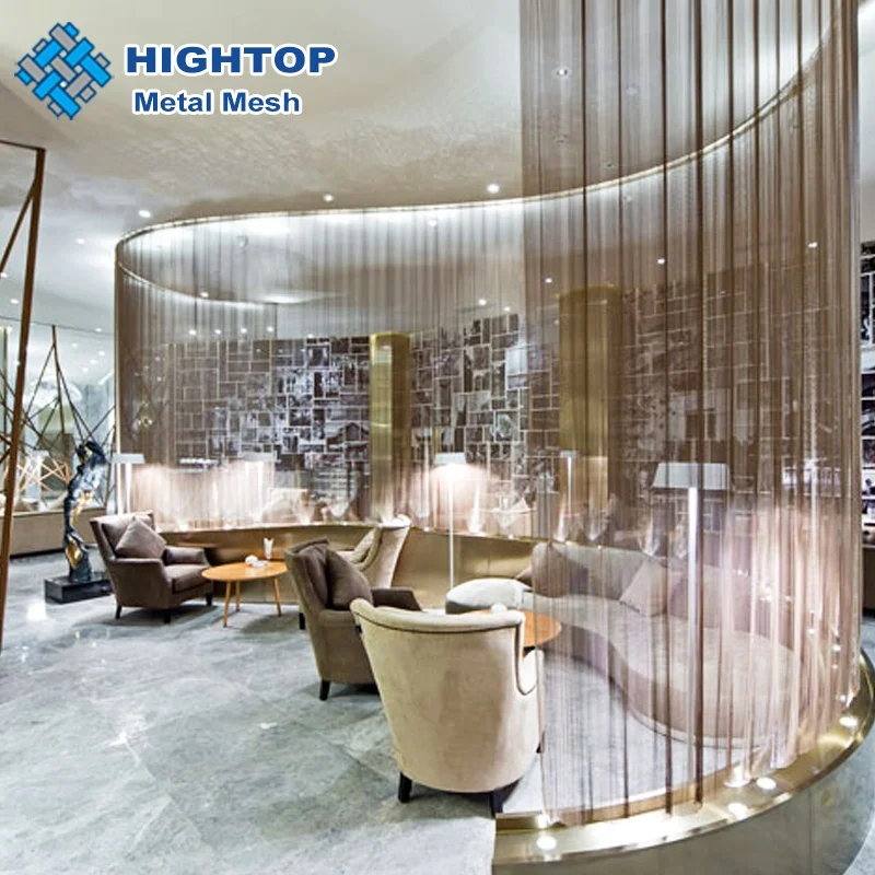 Anping завод медь декоративный экран металлическая сетка занавес