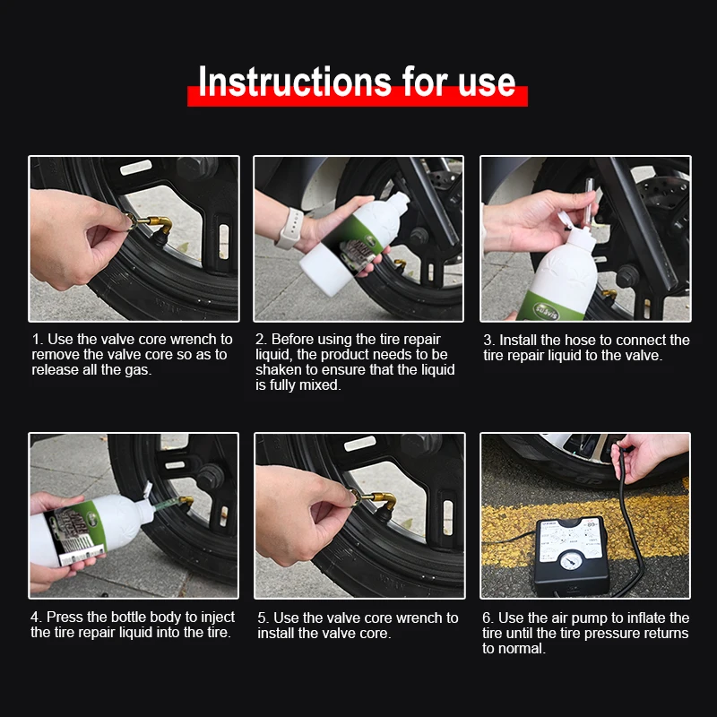 350  500  1000ml 2L 4LAnti-puncture Liquid fix tubeless tire repair sealant factory direct OEM for bike bicycle motorcycle
