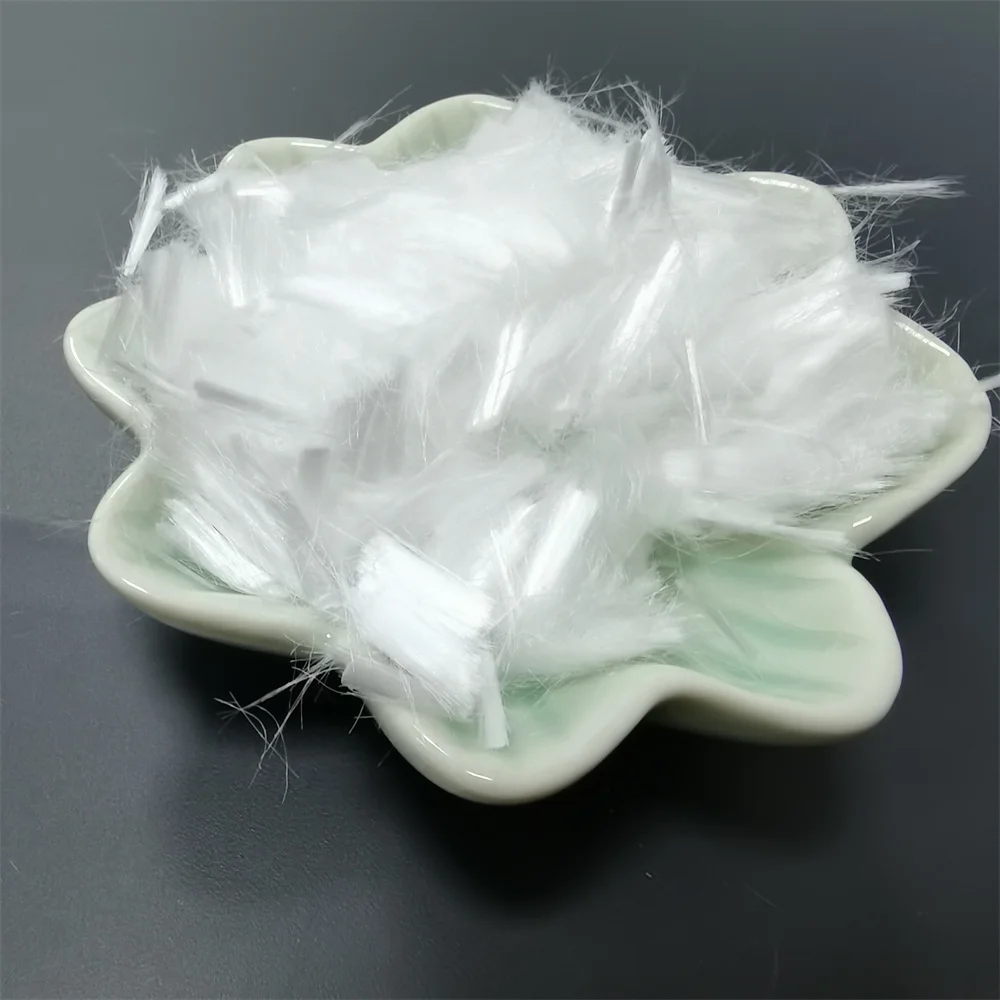 6mm plastic pp fiber monofilament micro fiber for construction concrete and reinforced Concrete Additive