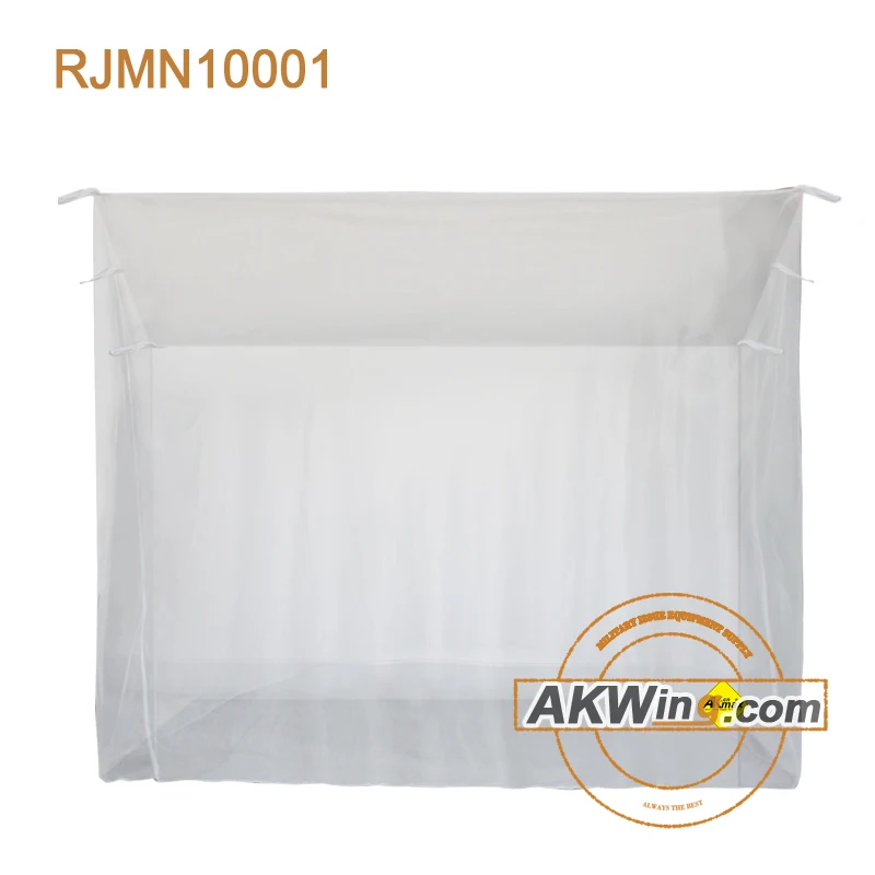 White Polyester Military Mosquito Net Folding Army Mosquito Net Insecticide mosquito net