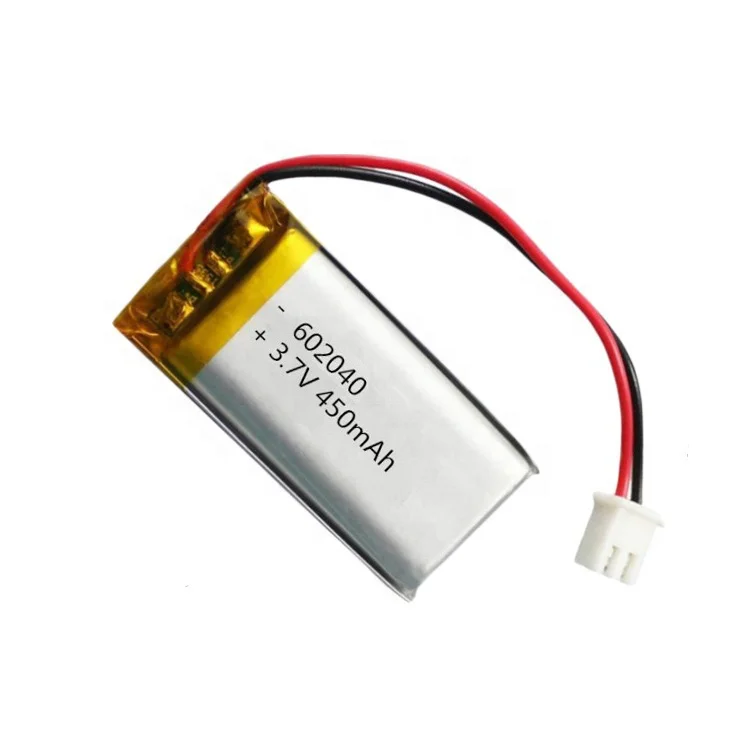 Competitive Price rechargeable 602530 3.7V 450mah li polymer battery for GPS device