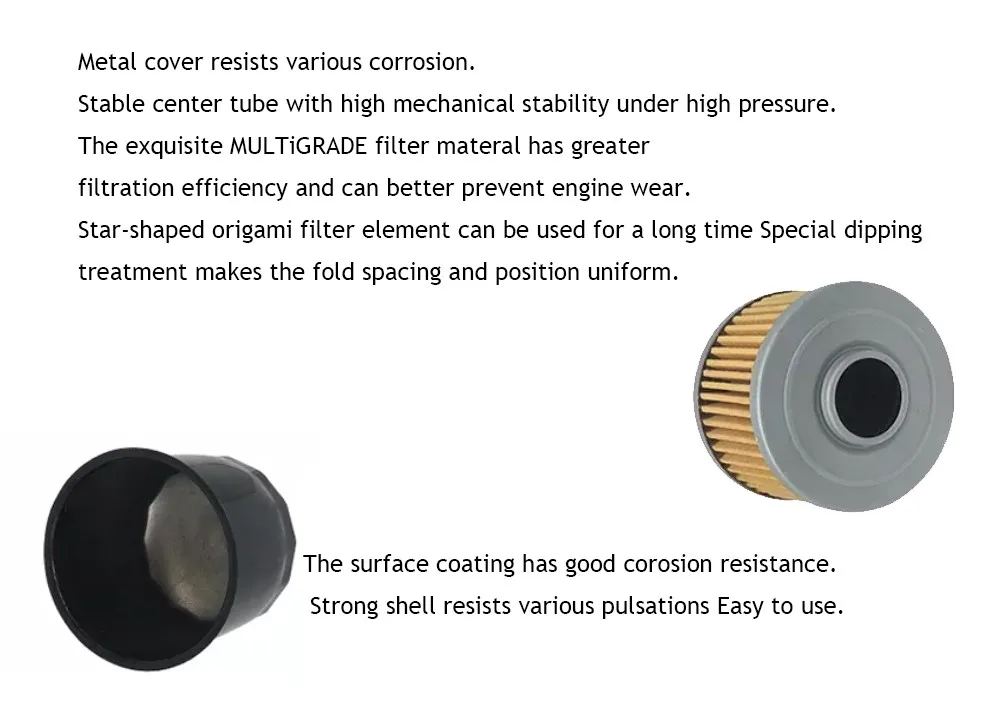 Affordable and durable Oil Filters for  Suzuki Alto0 antelope chery BYD  OD68*65-3/4-16UNF-2Bmm