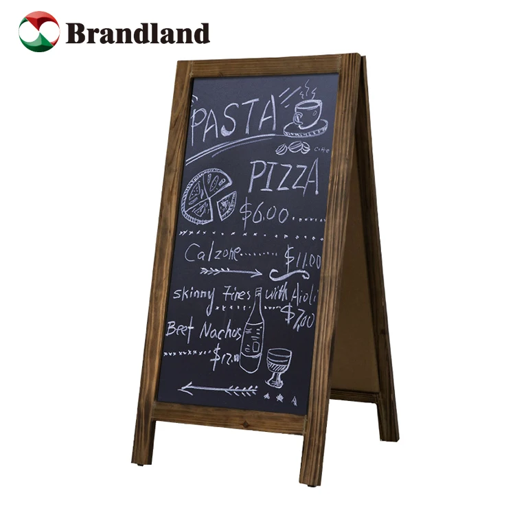 Двусторонняя немагнитная доска-кронштейн A-типа можно перемещать складная домашняя доска для граффити и рисования ручная работа