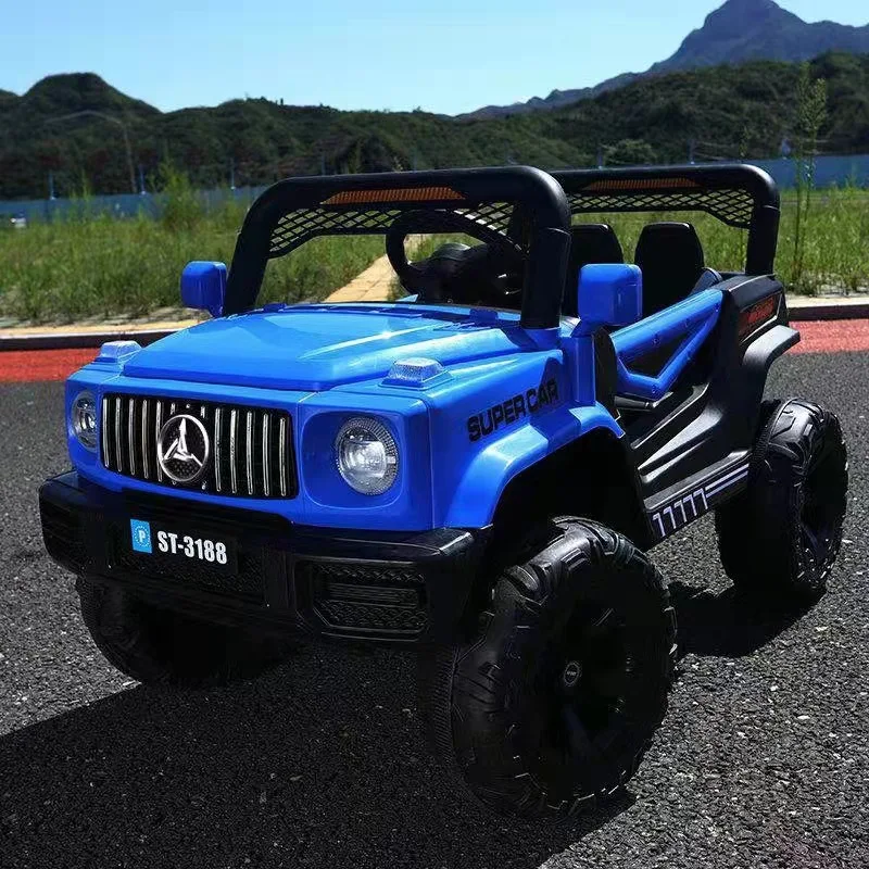 Wholesale  12V Battery Rechargeable Remote Control Paint Leather Seat Kids Electric Off Road Car
