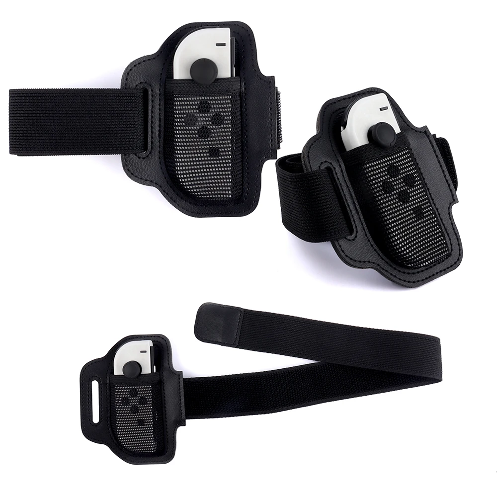 Adjustable Elastic Exercise Leg Straps for Nintendo Switch/Switch Oled