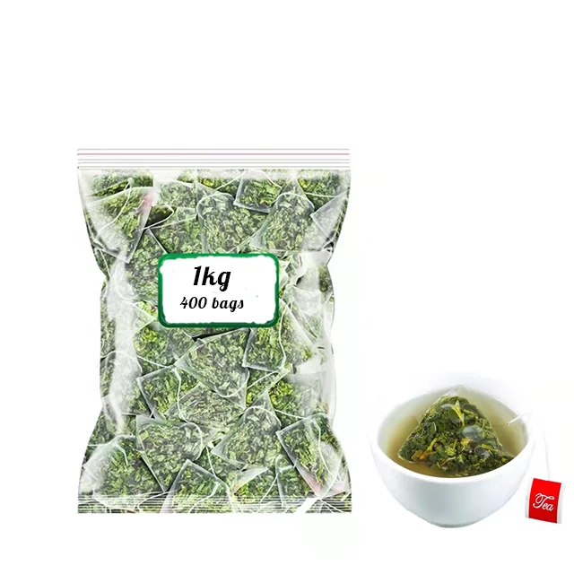 Private Label Natural Mint Green Slimming Detox Tea With Tea Bag For Flat Tummy Weight Loss No Side Effect