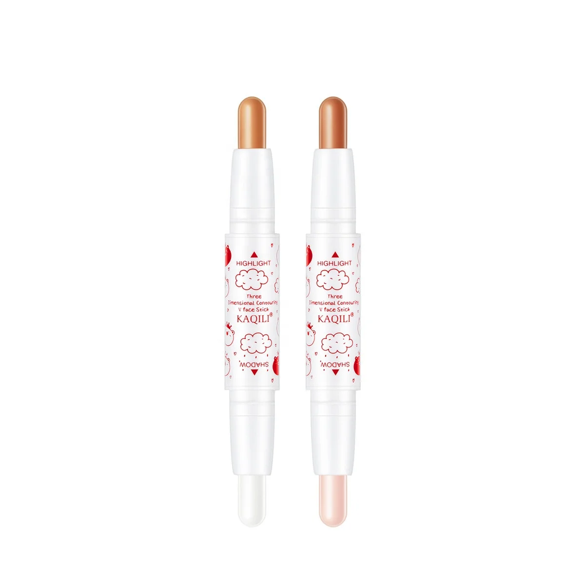 Kaqili perfect cover concealer double end waterproof sweatproof  concealer cream private label concealer stick
