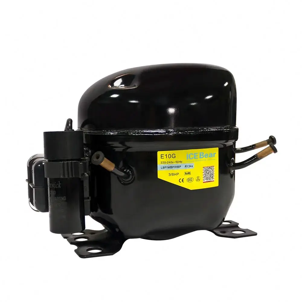 Stable Operating DC 12V R404a Fridge Compressor R600 Refrigeration Compressor