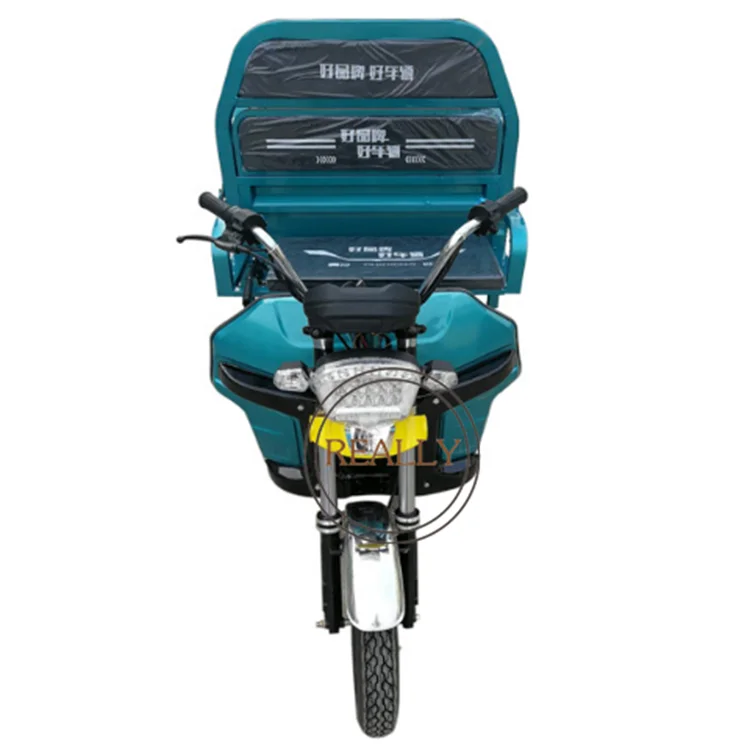 China 3 Wheels Electric Tricycles High Load Agricultural Van Cargo Bike Bajajs Motorcycle Vehicle for Delivery and Cargo