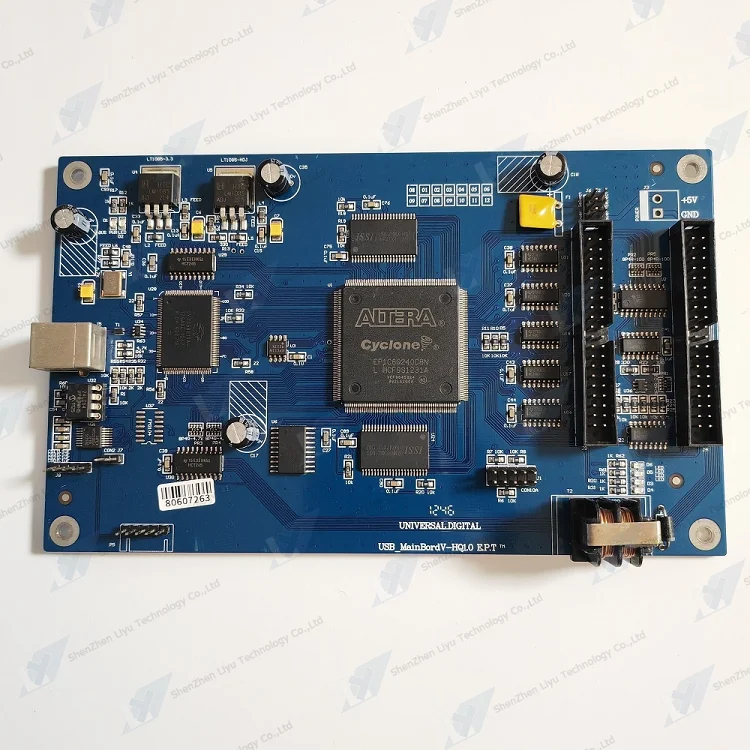 Universal Digital USB Main Board V-HQ1.0 for Phaeton Infiniti Challenger Icontek SID Triton Printer Plotter FY-3206R FY-3278N