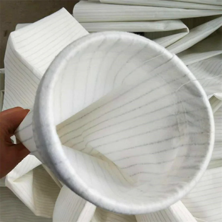 Polyester Dust Collector Bag Folding Industrial Soot Collection Filter Bag air filter material