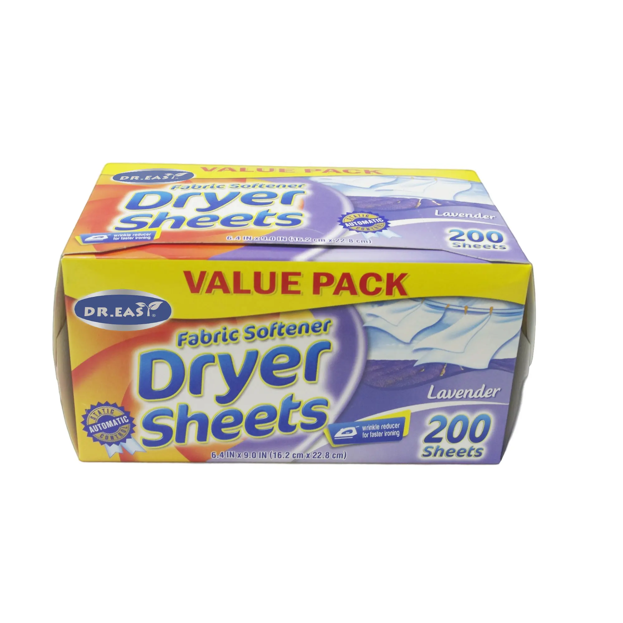 Laundry Drying Sheets Fabric Softener Dryer Sheets