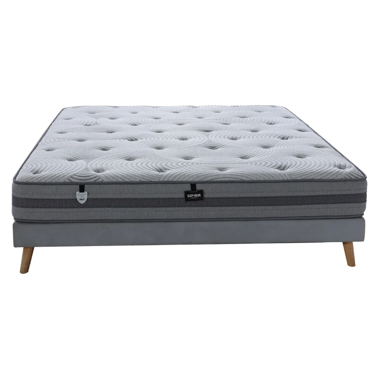 
5 Star Hotel Bed Mattress With Memory Foam Pocket Spring Mattress Bedroom Furniture China Supplier 