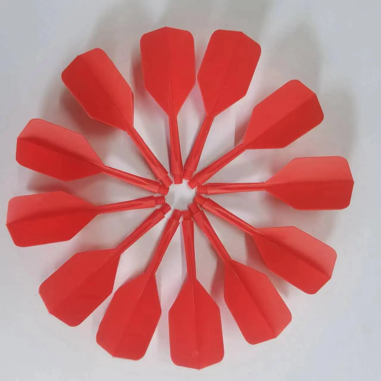 M Plastic Darts Tail Professional Dart Flights 2BA Screw Soft Durable 72mm Darts Tail