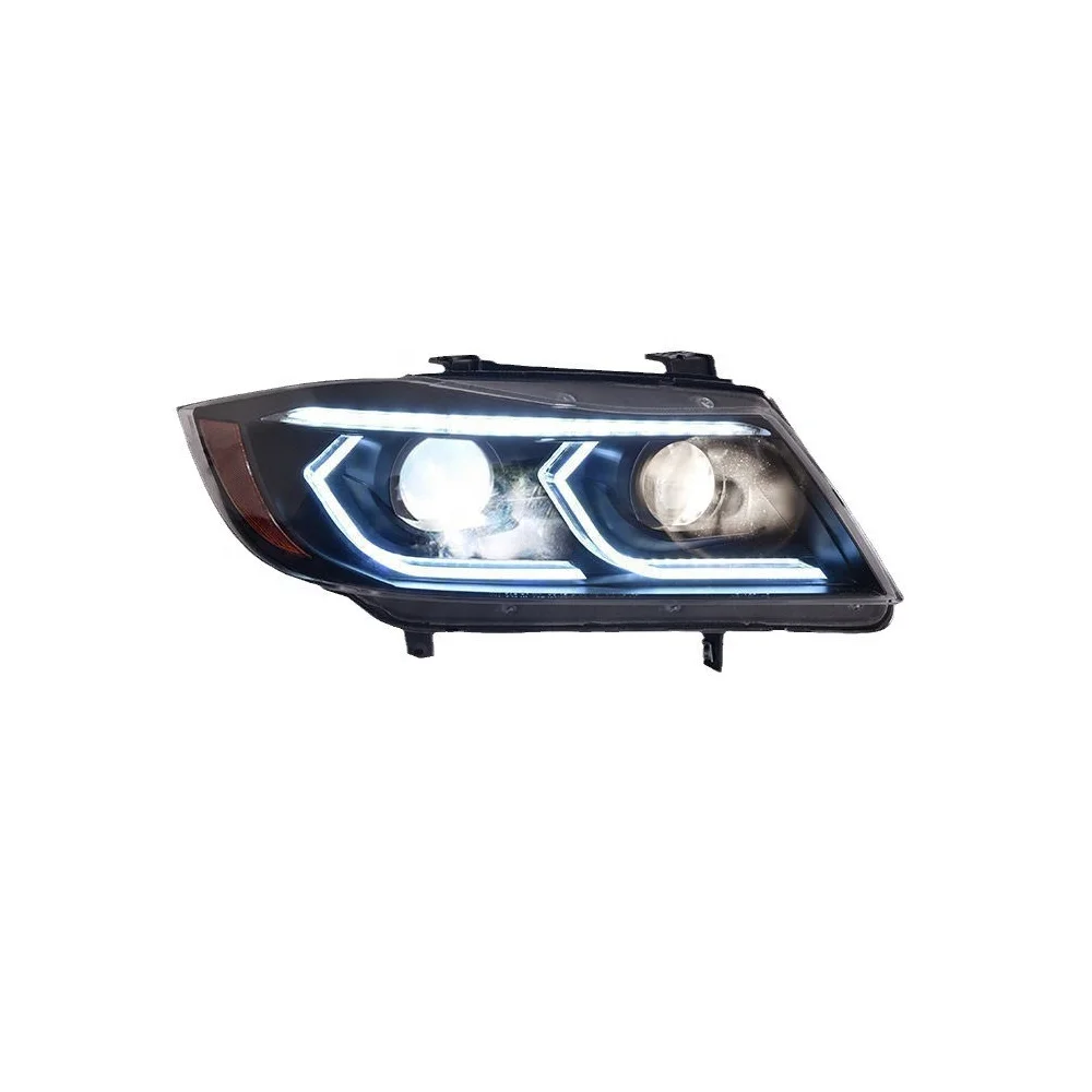 Auto-y New Modified Laser Headlight for BMW 3 Series E90 E91 2005-12 Upgrade Bi-Laser Lens Low Beam Light for BMW E90 Headlight