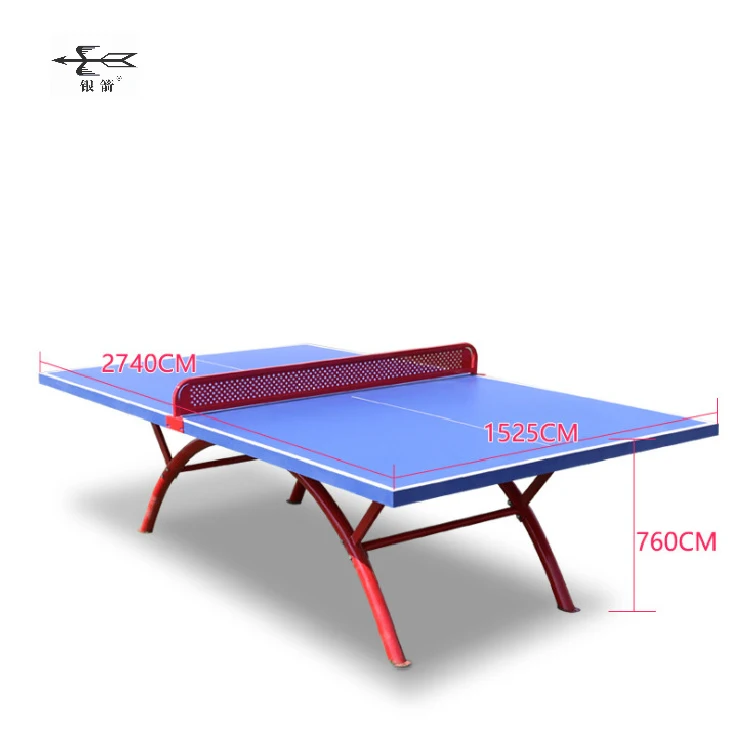 Blue Foldable Waterproof Outdoor Table Tennis Table Products