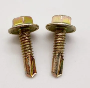 Stainless Steel,Carbon Steel Hex head Self Drilling Screws/ Flange head Self Drilling Screws with EPDM Sealing Washer