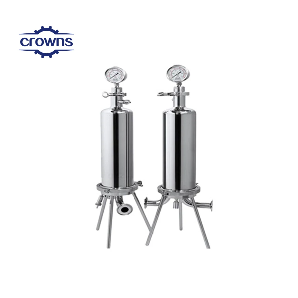 SS cartridge filter housing for water purification Stainless Steel Series Multi Cartridge Filter housing