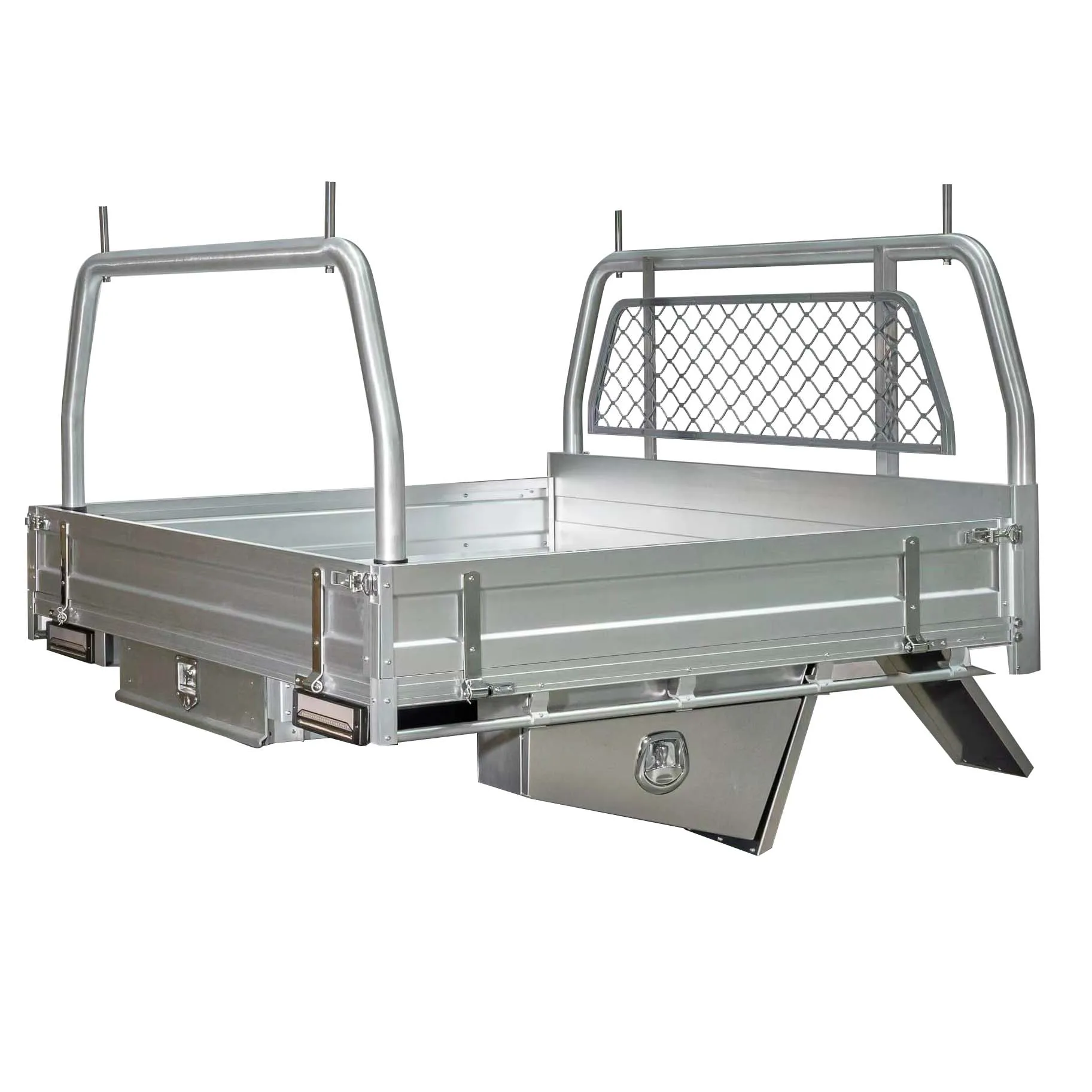 Lamax new Customized Aluminum pick up truck tray body With Powder Coating aluminium ute tray for truck