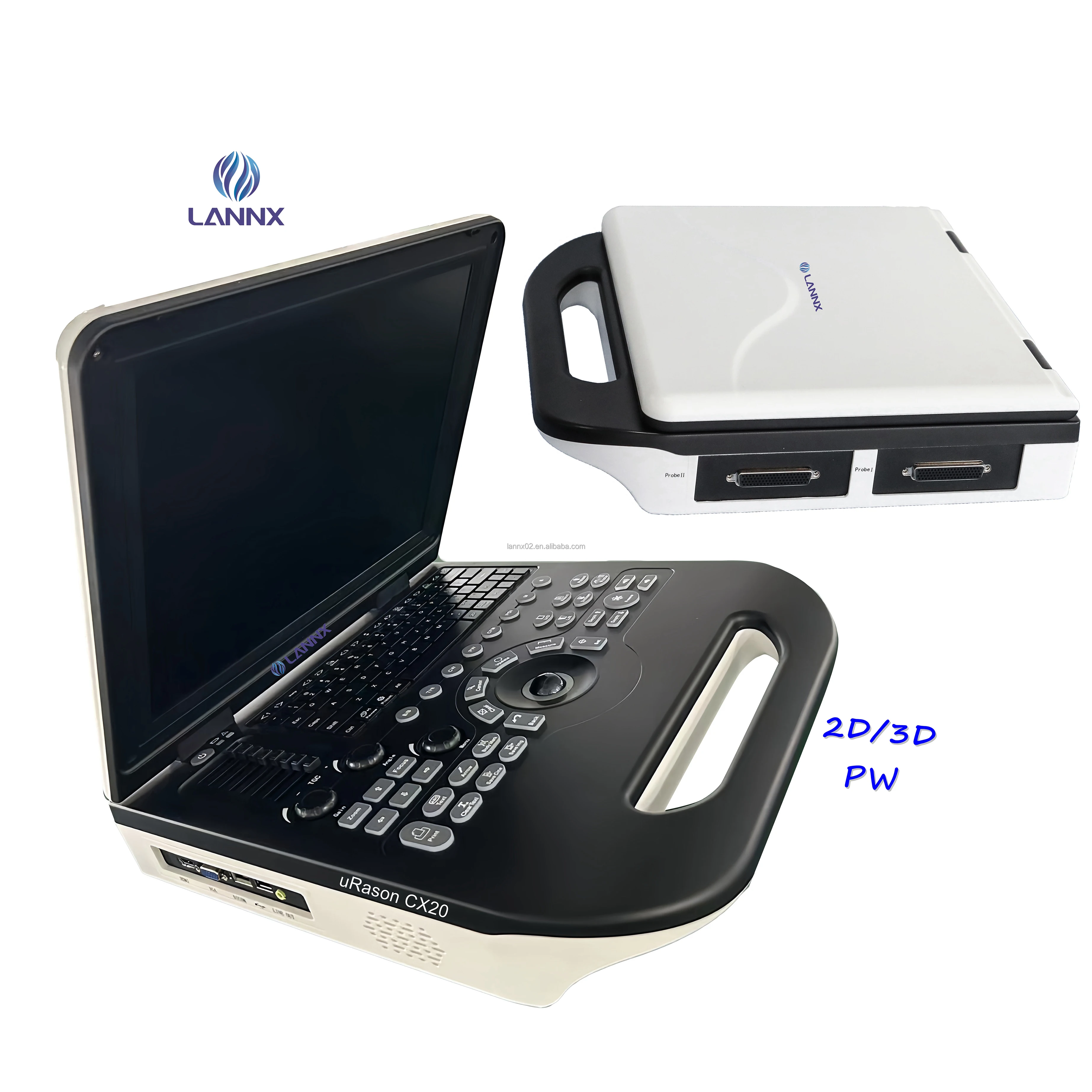 LANNX uRason CX20 In Stock product Laptop scanner ultrasonido ecografo sonography machine 2D/3D Color Doppler Ultrasound
