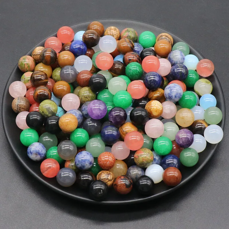 Natural 8/10/16/18/20mm Non-porous-ball Round Loose Gemstone Crystal Ball Diy Howlite Stone Beads Ball