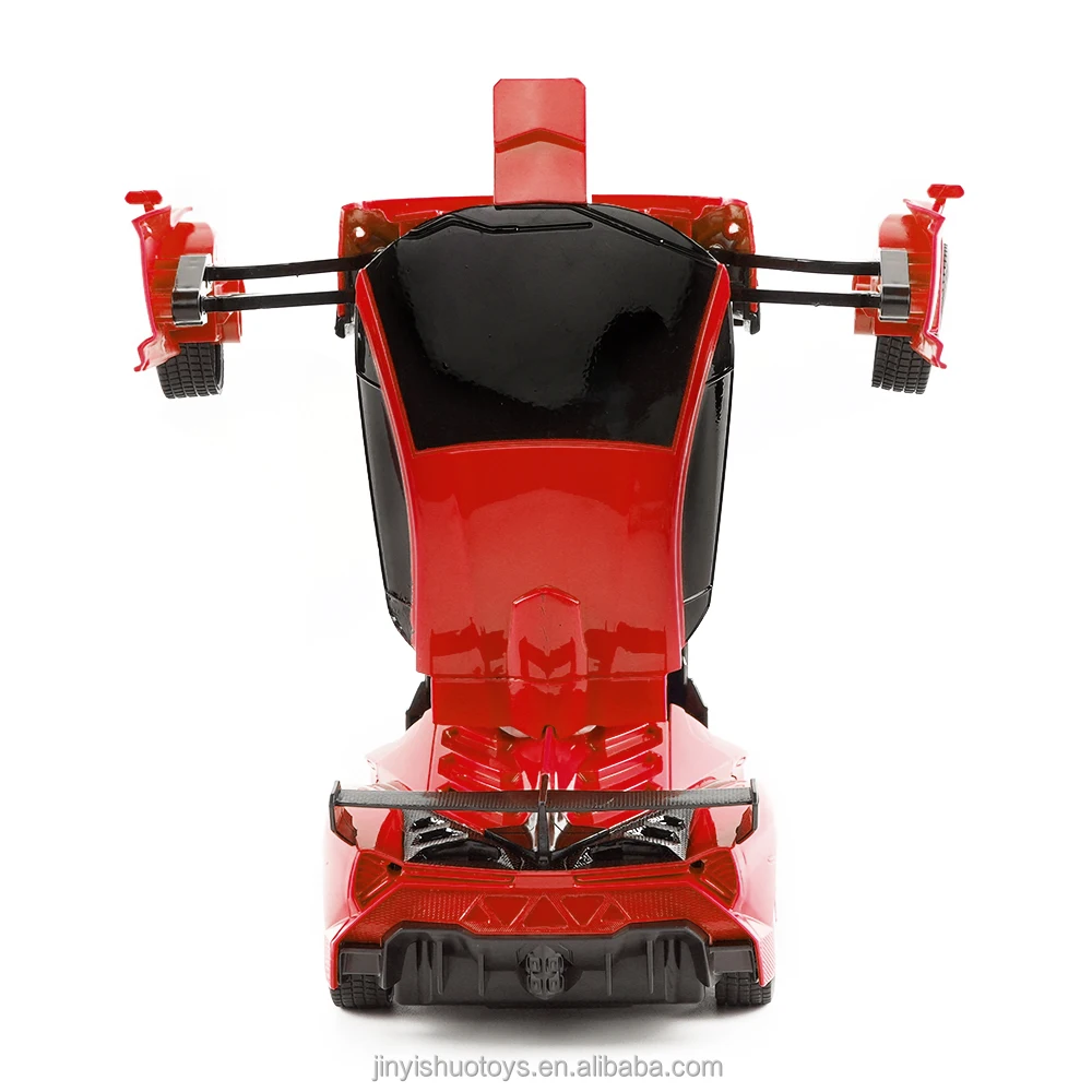 2.4G RC car one button deformation remote control car deformation robot