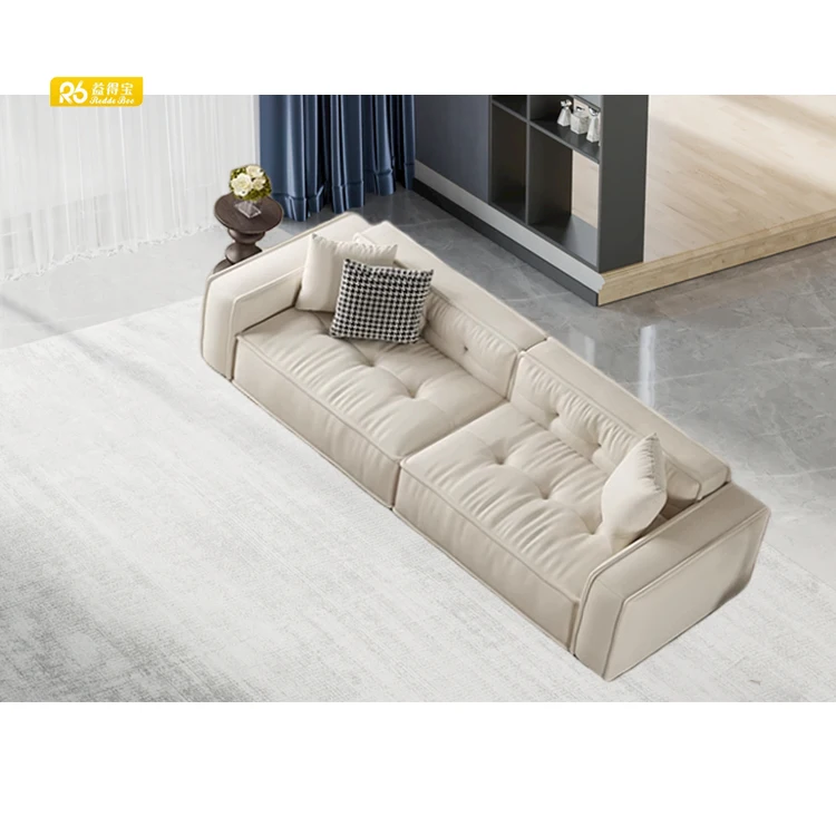 Modern High Density Sponge Compressed Sofa Set Fabric Vacuum Couch Box Packing Compressed Sofa Furniture From Sofa Factory