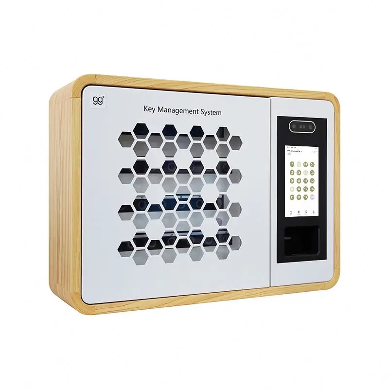 Management System Wall Mounted Key Cabinet Steel Security Safe Lock Box Electronic Key Cabinet Factory Key Drop Box