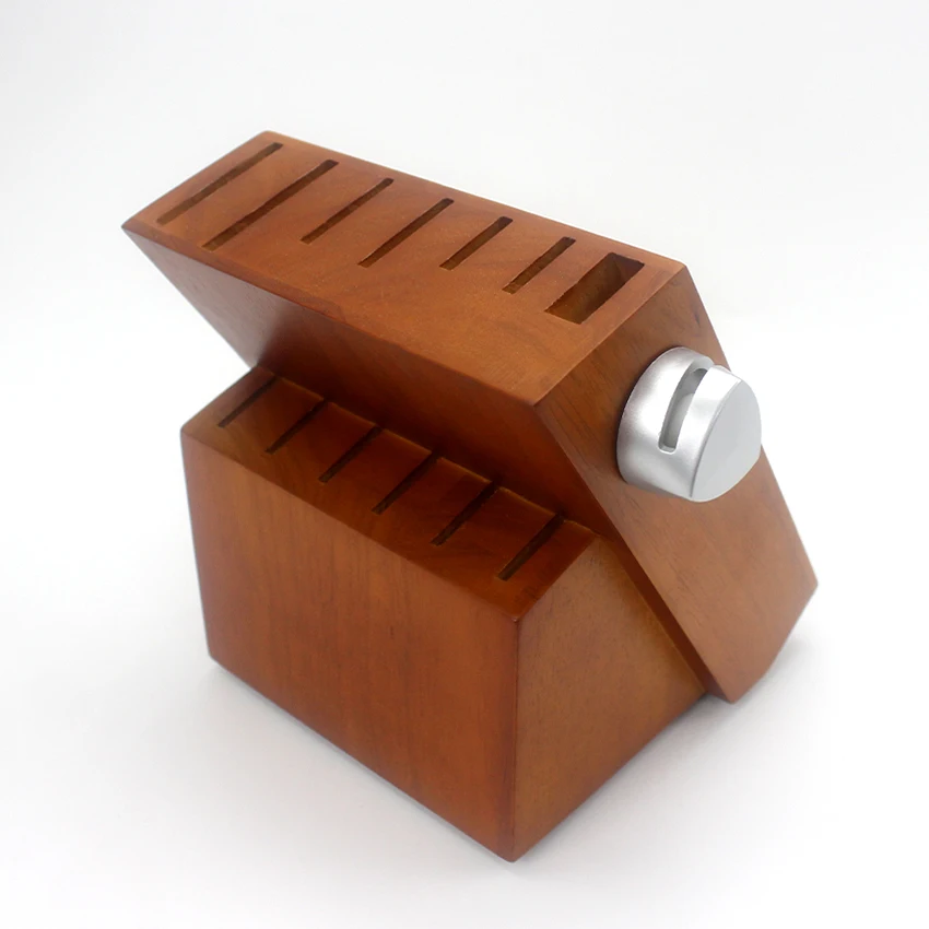 Our Own Manufacturer New Product Printed Logo With Wooden Block Kitchen Chef Knives Set Professional