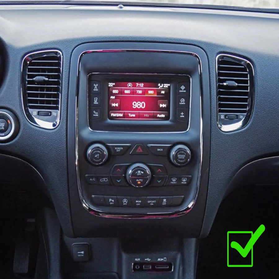 Android Vertical Screen Tesla Style Radio Head Unit For Dodge Durango Sxt 2011-2020 Dashboard Navigation System Upgrade