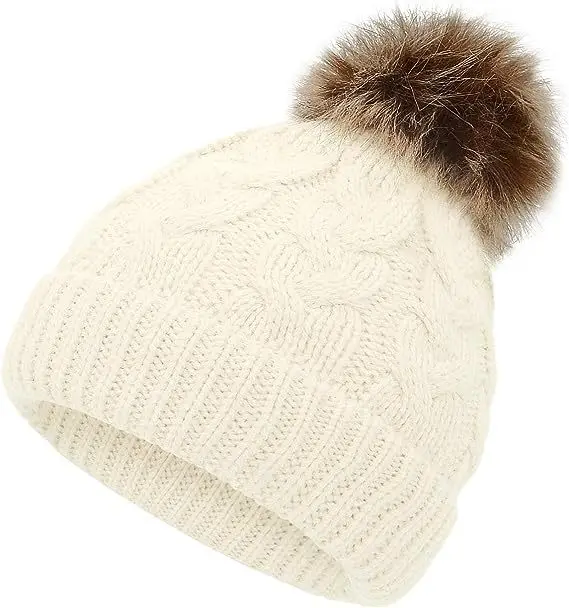 Professional design single ball Winter Knitted Beanie Hat for Children Baby Knotted Beanie Hat