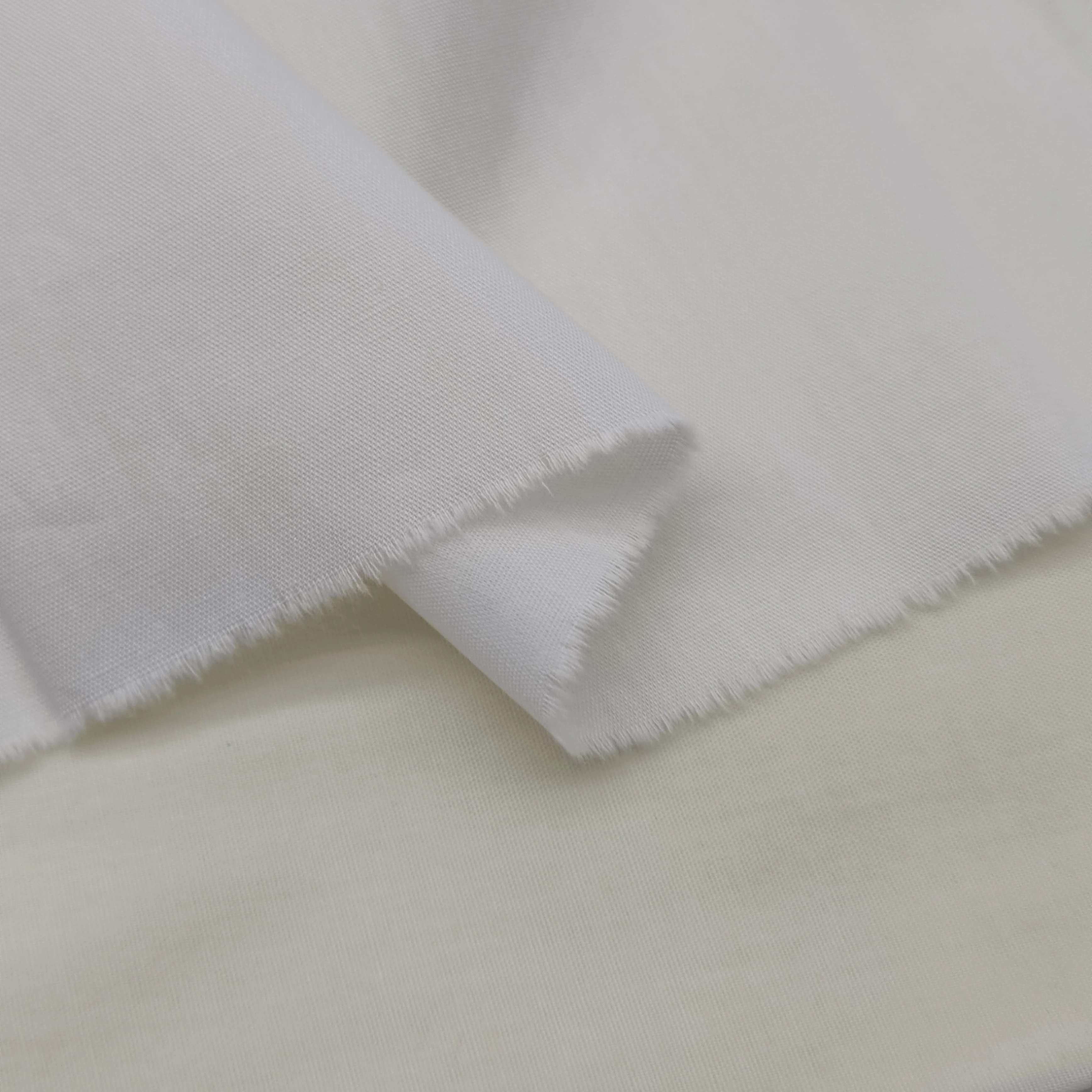 Small MOQ fast delivery combed cotton poplin fabric with stone washed for gabardine