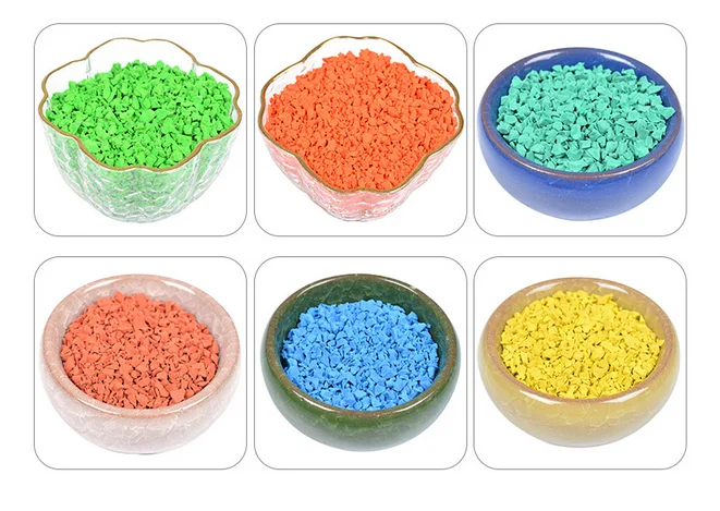 Factory price 1-3mm SBR /EPDM Playground rubber granules
