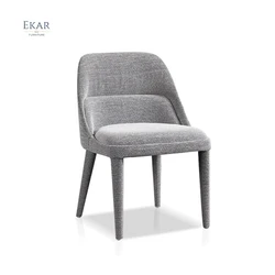 Ekar Furniture Designer Choice high quality Minimalist Design Armless Modern Dining Chair For Hotel Home coffee shop