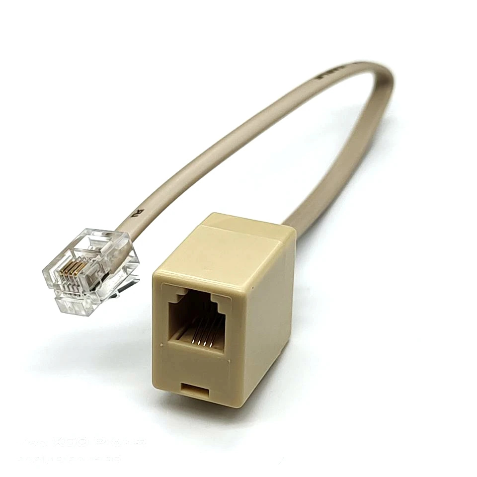 Прямая продажа с фабрики, кабель RJ11 6p4c «штырь-гнездо», rj11/rj12, Кабель-адаптер, удлинитель