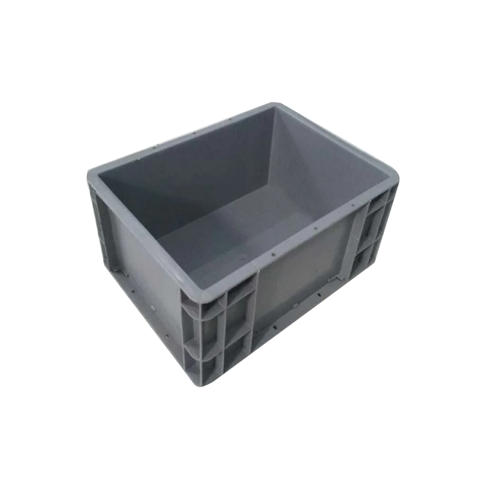 Large Size Stackable Moving Container Euro Standard Plastic Box For Workshop Use