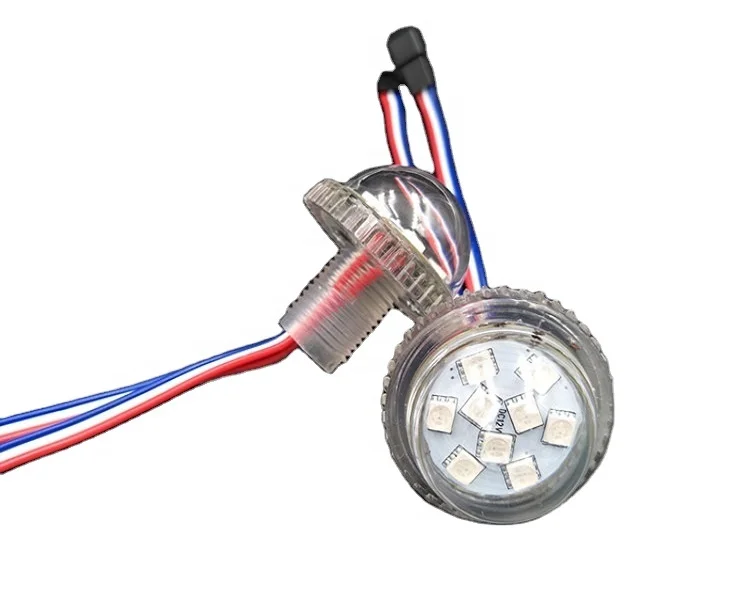 Pixel led 12V 35mm UCS1903/2811 9pcs 5050 rgb lights for amusement rides decoration