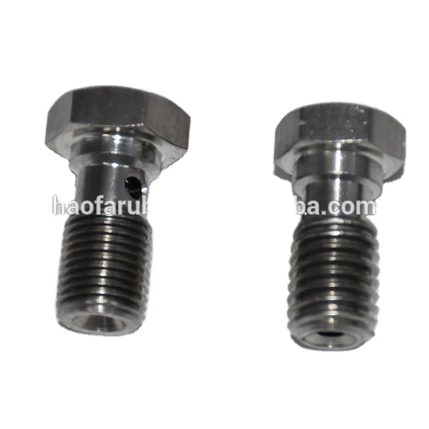 Auto and Motorcycle Stainless Steel PTFE Hose Brake AN3 Banjo Fitting