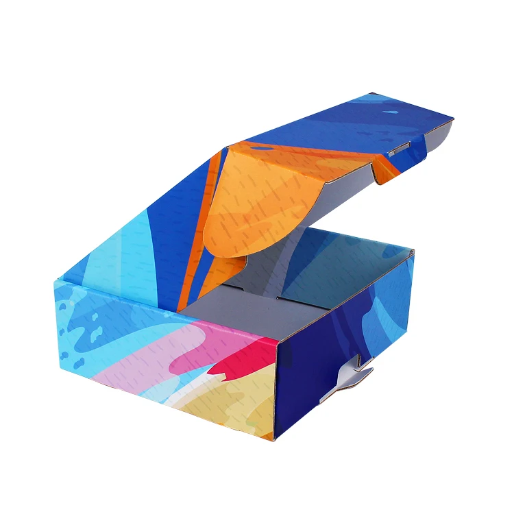 Low MOQ pink printed mailer boxes bespoke corrugated packaging box Karton boite caja custom mailer gift box cardboard corrugated