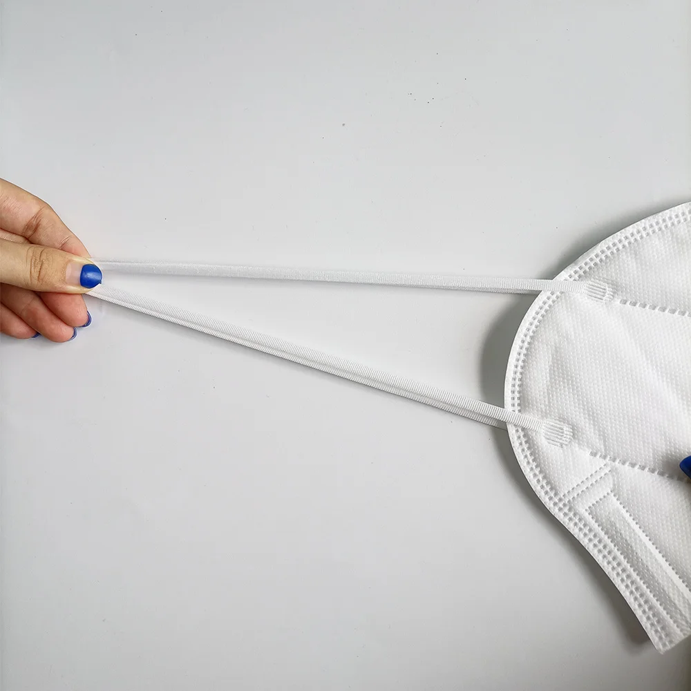 ffp2mask CE Folding Mascarilla KN95 ffp2 Disposable Black Face Mask Earloop 5 Layer Black Kn95 Dust Mask