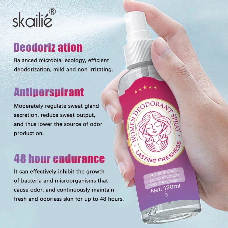 Women Body Deodorant Anti Transpirant Antiperspirant Dry Spray Underarm Against Sweat Anti-Perspirant