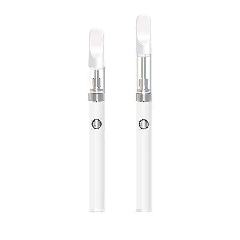 SKK073 оптовая продажа стеклянных бессвинцовых винтовых картриджей для вейпа CBD для резьбы 510