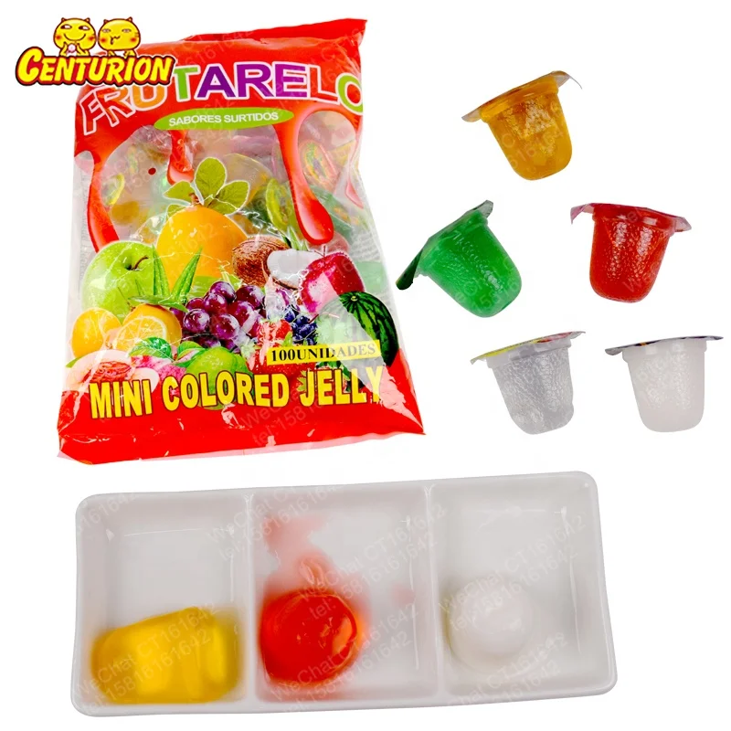 wholesale Assorted Mini Fruit Jelly Coconut Water Jelly Pudding