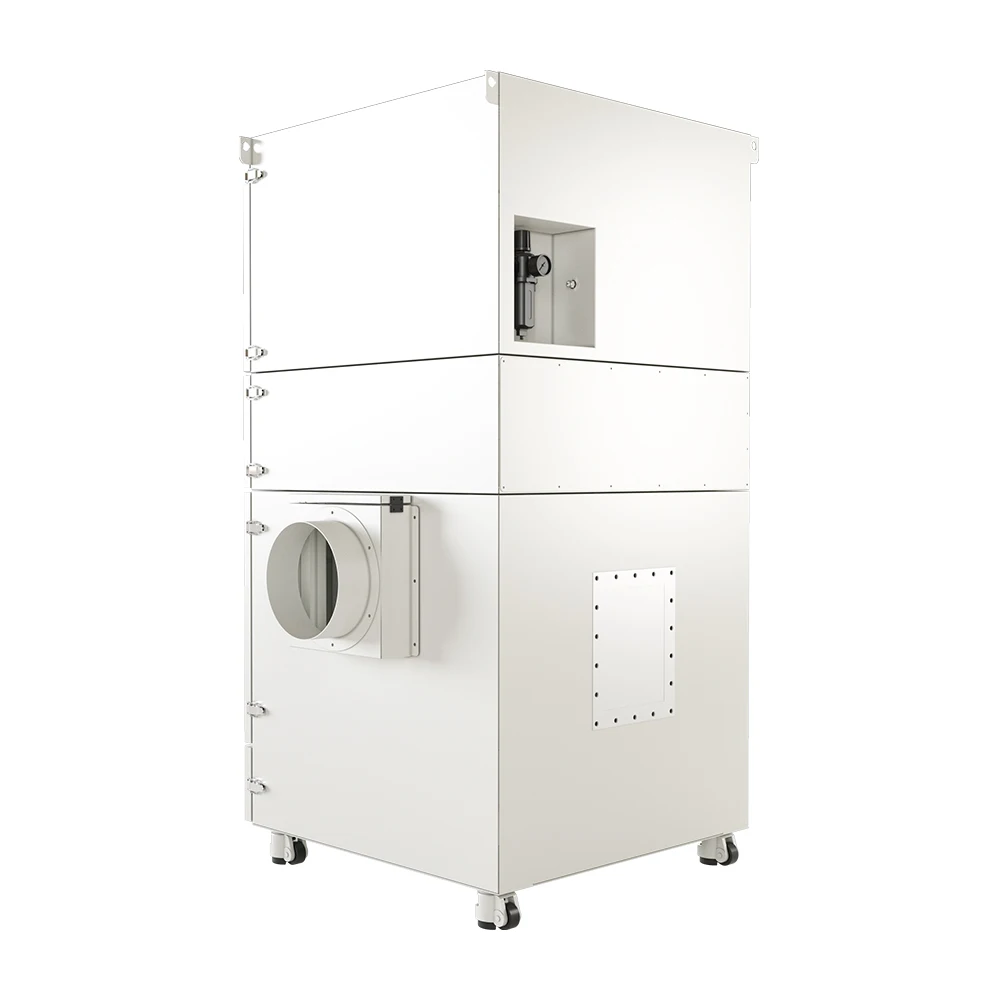 Ruiwan Industrial Workshop CNC Laser Cutting Welding Grinding Machine Dust Powder Extractor Industrial Equipment Dust Collector