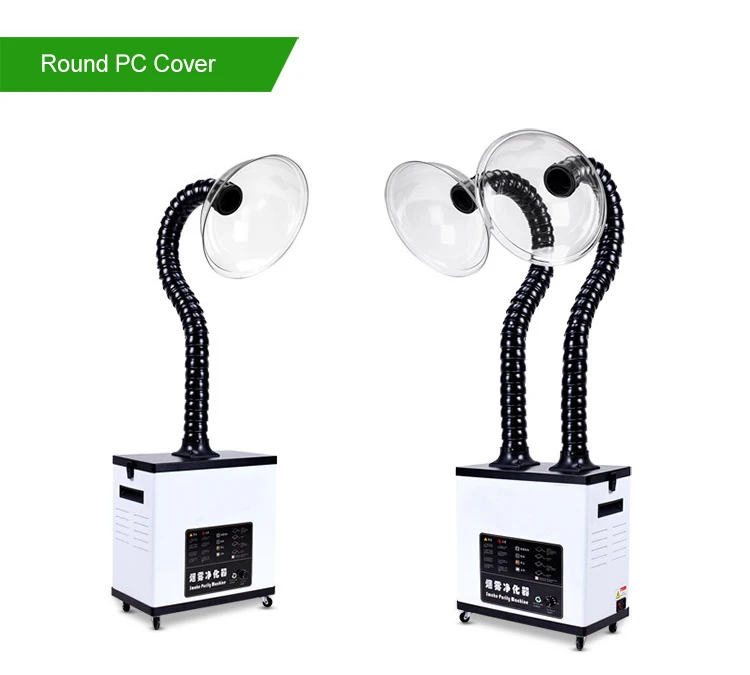 100w pp arm welding fume extractor portable