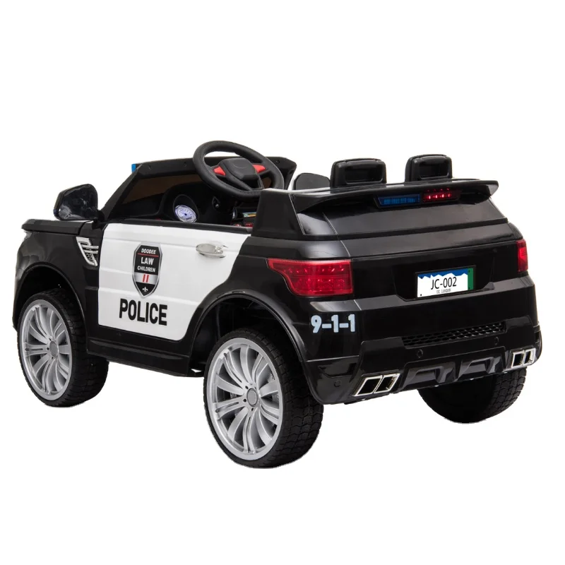 kids boys police car electronic hot sale baby rc children 12V battery toy ride-on carsjsjxjdkixoxkkxk