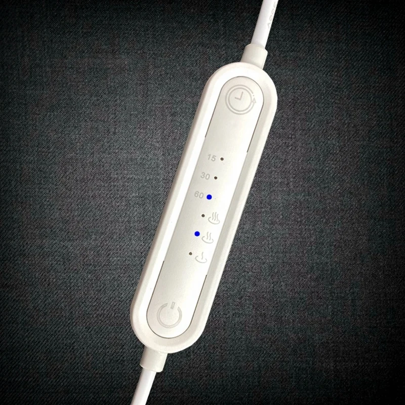 12V5A seat cushion, salt bag, shawl and other heating products temperature adjustment and timing switch