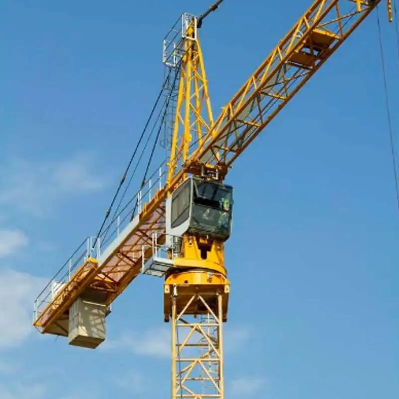 Hot Selling Lifting Equipment 10ton Flat Top Tower Crane Sft160 In Indonesia