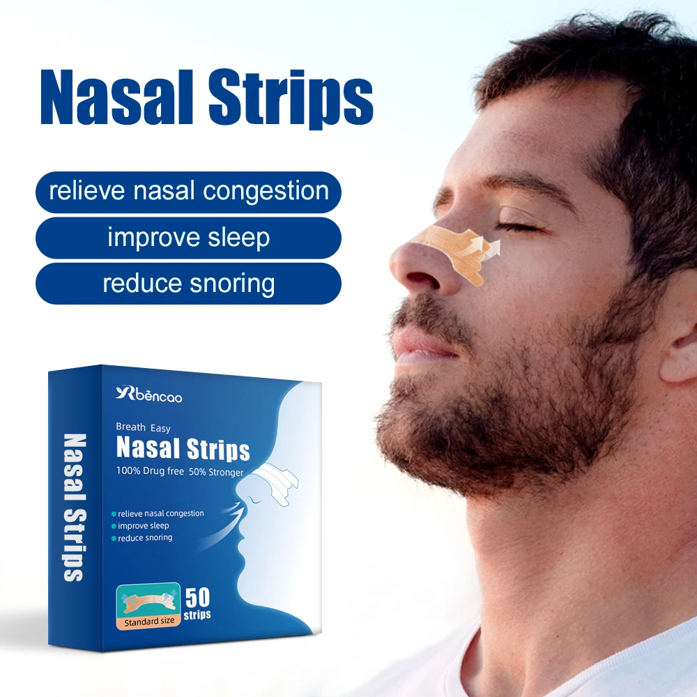 Anti Snoring Stickers nasal congestion relief nose strips Product customization OME/ODM
